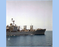 1969 02 South Vietnam USS Niagara Falls AFS-3 coming to replenish USS Vance) (2).jpg